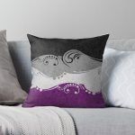 Asexual Ornamental Flag Throw Pillow RB1901 product Offical Asexual Flag Merch