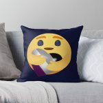 LGBTQ Asexual Care Emoji - New Care Emoji Asexual LGBTQ Pride Month Throw Pillow RB1901 product Offical Asexual Flag Merch