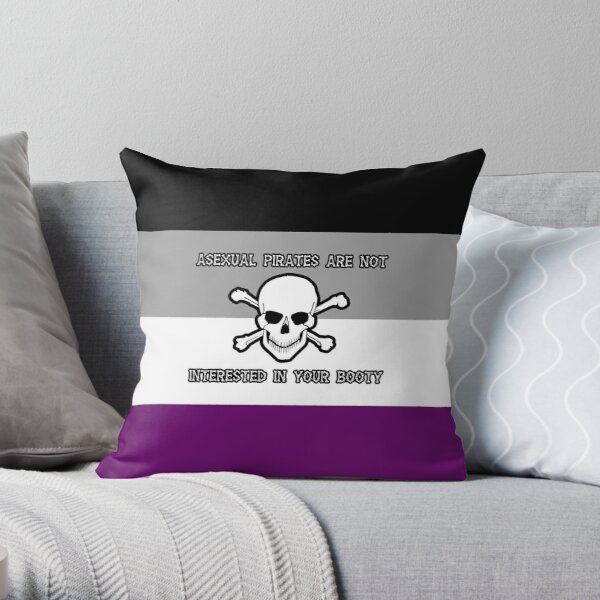 Asexual Pirates Throw Pillow RB1901 product Offical Asexual Flag Merch