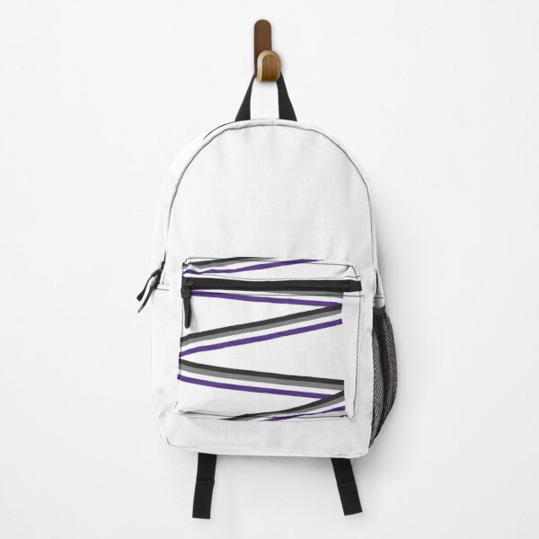 Asexual Pride Stripes Backpack RB1901 product Offical Asexual Flag Merch