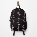 Flamingo with Asexual Flag For Asexuals Backpack RB1901 product Offical Asexual Flag Merch