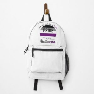 Asexual Pride Flag Halloween design for ace romantic Backpack RB1901 product Offical Asexual Flag Merch