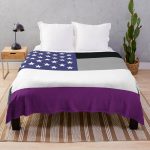 Asexual American Flag Throw Blanket RB1901 product Offical Asexual Flag Merch