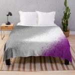 asexual splatter Throw Blanket RB1901 product Offical Asexual Flag Merch