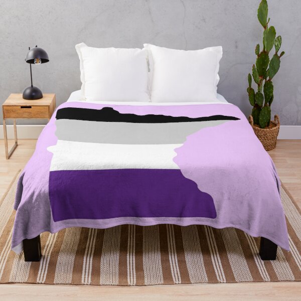 Minnesota Asexual Pride Throw Blanket RB1901 product Offical Asexual Flag Merch