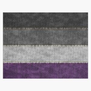 Asexual Denim Flag Jigsaw Puzzle RB1901 product Offical Asexual Flag Merch