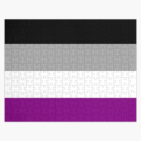 Asexual Flag Jigsaw Puzzle RB1901 product Offical Asexual Flag Merch