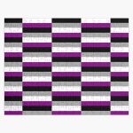 Asexual/Ace Pride Flag Jigsaw Puzzle RB1901 product Offical Asexual Flag Merch