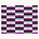 Asexual/Ace Pride Flag (They/Them) Jigsaw Puzzle RB1901 product Offical Asexual Flag Merch