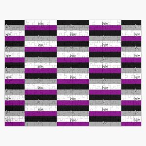 Asexual/Ace Pride Flag (He/Him) Jigsaw Puzzle RB1901 product Offical Asexual Flag Merch