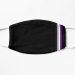 Asexual Flag Mask Flat Mask RB1901 product Offical Asexual Flag Merch