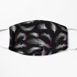 Asexual pride Feathers Flat Mask RB1901 product Offical Asexual Flag Merch
