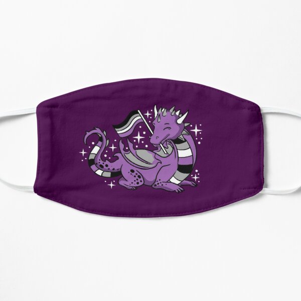Ace Pride Dragon For Asexual Pride Day Flat Mask RB1901 product Offical Asexual Flag Merch