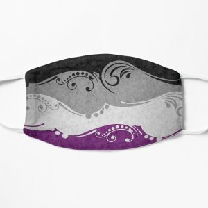 Asexual Ornamental Flag Flat Mask RB1901 product Offical Asexual Flag Merch