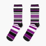 Asexual Pride Flag Colors Socks RB1901 product Offical Asexual Flag Merch