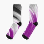 asexual scratches Socks RB1901 product Offical Asexual Flag Merch