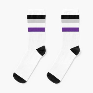 Asexual Pride Socks RB1901 product Offical Asexual Flag Merch