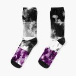 Asexual Pride Flag Socks RB1901 product Offical Asexual Flag Merch